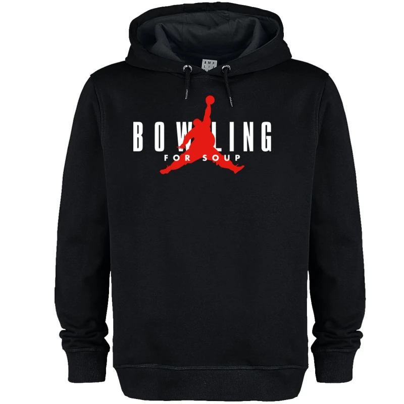 Image of Amplified Womens Slam Dump Bowling For Soup Hoodie in Black Size: XS Black Female XS