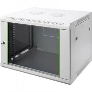Image of Digitus DN-19 07-U-EC 19 wall cabinet (W x H x D) 600 x 416 x 450 mm 7 U Grey-white (RAL 7035)