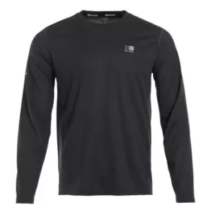 Image of Karrimor Long Sleeve Run T Shirt Mens - Grey
