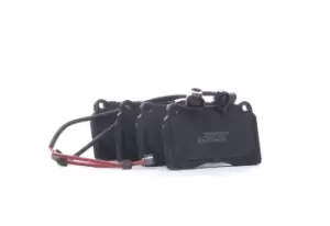 Image of RIDEX Brake pad set prepared for wear indicator 402B1384 Brake pads,Brake pad set, disc brake VW,AUDI,SEAT,Touareg (7LA, 7L6, 7L7),Touareg (7P5, 7P6)