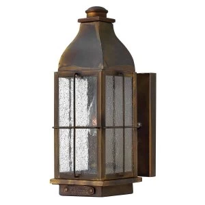 Image of 1 Light Outdoor Small Wall Lantern Light Sienna IP44, E14