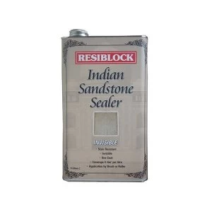Image of Everbuild Resiblock Indian Sandstone Sealers Invisible 5 litre
