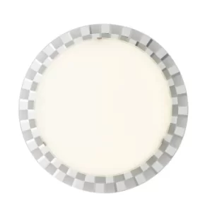 Image of GLAMOUR LED Semi Flush Light White 1700lm 4000K 35cm