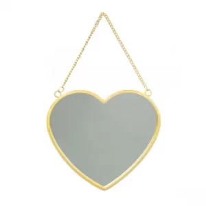 Image of Sass & Belle Gold Heart Mirror