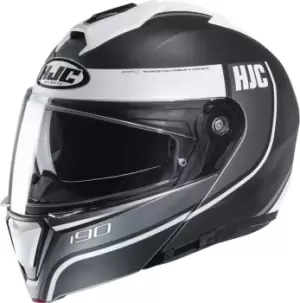 Image of HJC i90 Davan Helmet, grey-white, Size S, grey-white, Size S