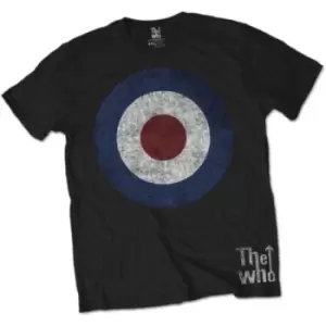 Image of The Who - Target Distressed Unisex XX-Large T-Shirt - Black