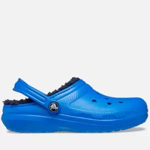 Image of Crocs Toddlers Classic Faux Shearling-Lined Rubber Clogs - UK 6 Toddler