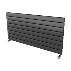 Image of Ximax Vertirad Duplex Satin Anthracite Horizontal Designer Panel Radiator, (W)1200mm X (H)595mm