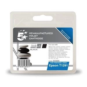 Image of 5 Star Office Epson Apple T1291 Black Ink Cartridge