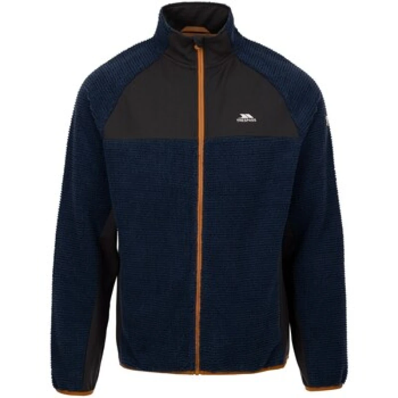Image of Trespass Trespass Men Cranwell Fleece Jacket in Duck Egg Blue Size: Small Duck Egg Blue S Male 5063574178792