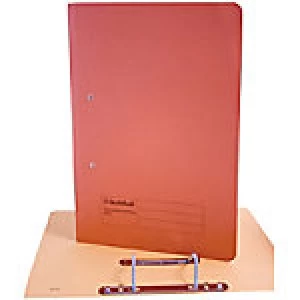 Image of Guildhall Flat Bar File 348-ORGZ Foolscap Orange Manilla 24.5 x 35.5cm 50 Pieces