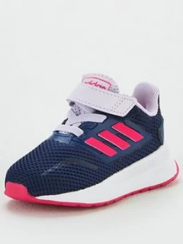 Image of Adidas Runfalcon Infant Trainers - Indigo