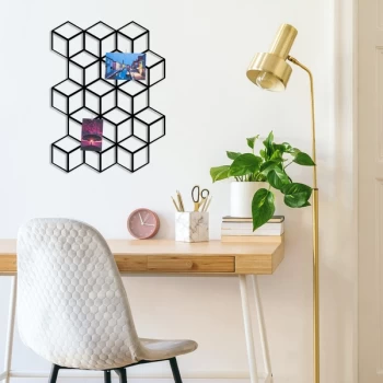 Image of Moodboard 1 - Black Decorative Metal Wall Accessory