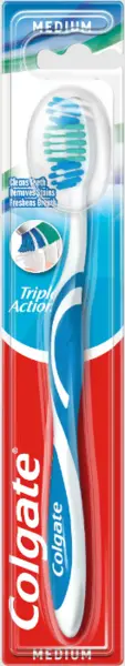 Image of Colgate Triple Action Medium Toothbrush