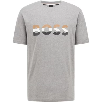 Image of Boss Tiburt 272 T Shirt - Silver