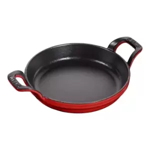 Image of Staub Specialities 16cm round Cast iron Oven dish cherry