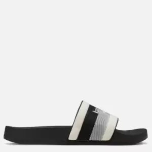 Image of Kate Spade New York Womens Buttercup Slide Sandals - Parchment/Black - UK 6.5