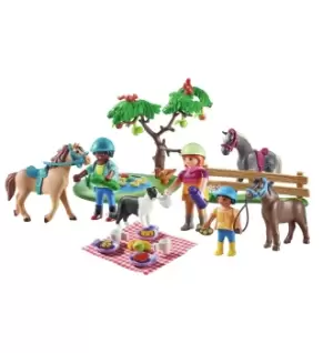 Image of Playmobil 71239 Country Picnic Horses