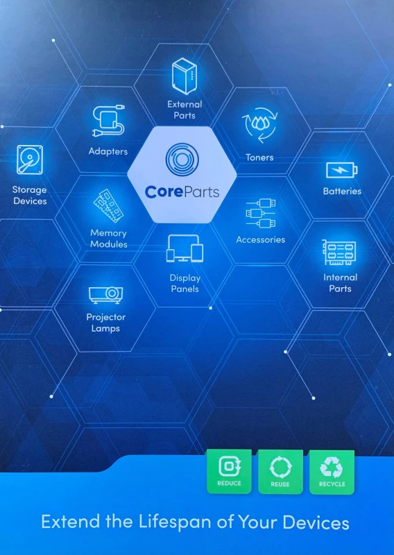Image of CoreParts CAT- -Q1-21-DE laptop spare part