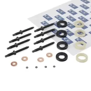 Image of 3RG Gaskets PEUGEOT,CITROEN,MINI 81265 1609848080,1609848280,1610564580 Seal Kit, injector nozzle 198185,198283,198299,1982A0,13537804979,13537804980