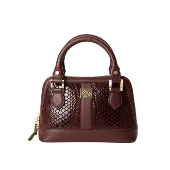 Image of Biba BIBA Zip Top Bag - Burgundy