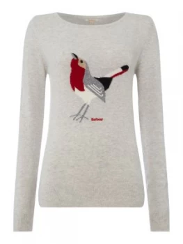 Image of Barbour Barbour Hampton Knit Grey