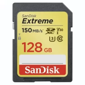 Image of SDXC EXTREME 128GB U3