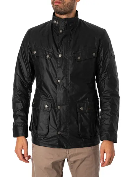 Image of Barbour International Tourer Duke Wax Jacket Sage XL