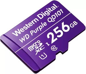 Image of Western Digital WD Purple SC QD101 256GB MicroSDXC Memory Card WDD256G1P0C