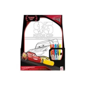 Image of Cars 3 Colour Your Own Backpack