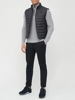 Image of BOSS Chroma Padded Gilet - Black, Size 48, Men