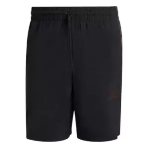 Image of adidas AEROREADY Essentials Chelsea 3-Stripes Shorts Mens - Black / Olive Strata