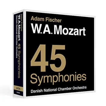 Image of Danish National Chamber Orchestra - W.A. Mozart: 45 Symphonies CD