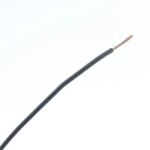 Image of Zexum Grey 1.5mm 7 Strand 17A Single Core 6491X H07V-R Round Power PVC Insulated Conduit Wire - 1 Meter