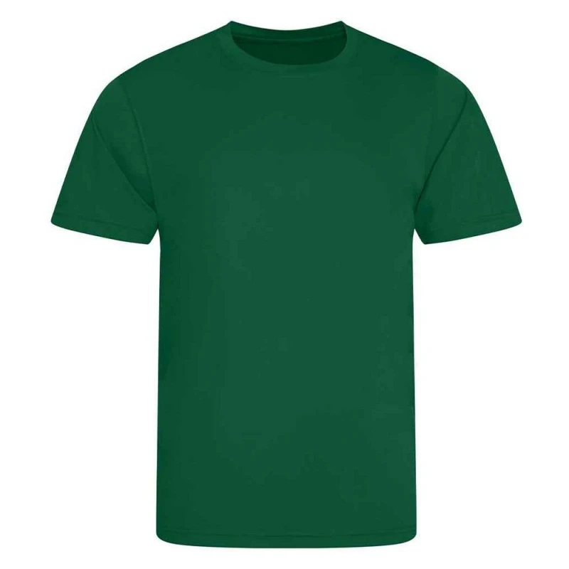 Image of AWDis Cool Mens Smooth T-Shirt in Bottle Green Size: XS Bottle Green Male XS