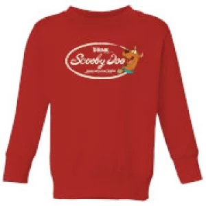 Image of Scooby Doo Cola Kids Sweatshirt - Red - 9-10 Years