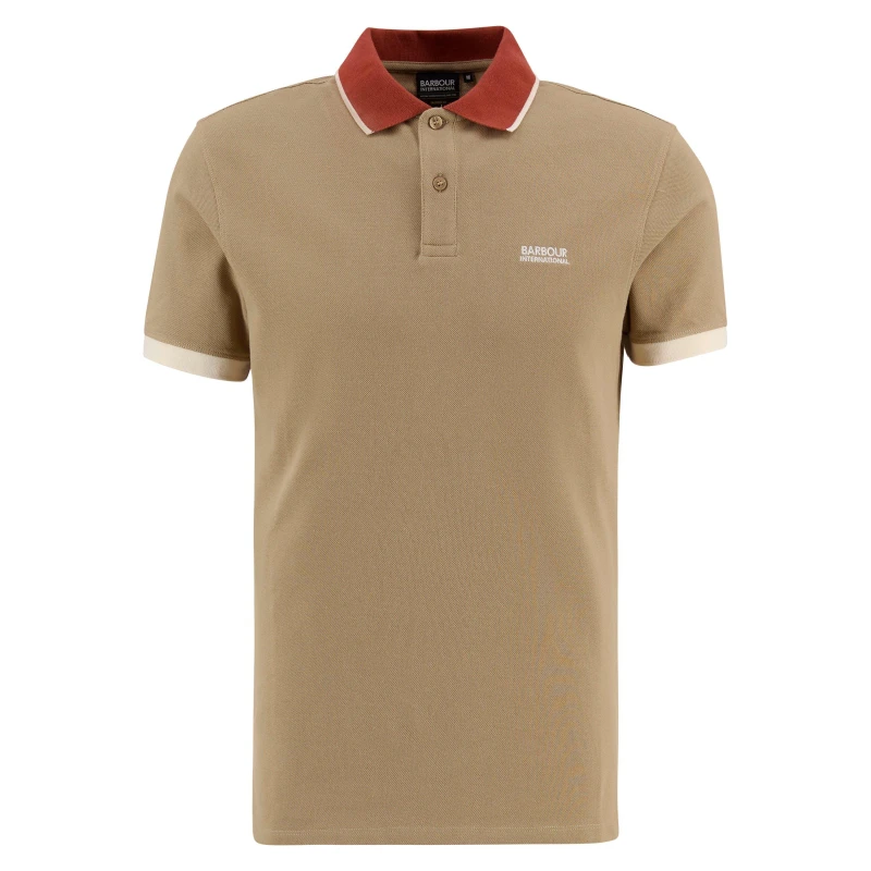 Image of Barbour International Howall Polo Shirt Coriander male M