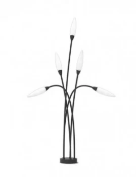 Image of Multi-Head Bollard Post Lamp, 5 x G9, IP65, Anthracite