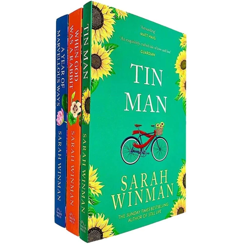 Image of Sarah Winman 3 Book Collection Tin Man, When God Was a Rabbit, A Year of Marvellous Ways Sarah Winman Books