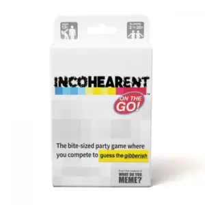 Image of Incohearent On The Go Game Travel Edition