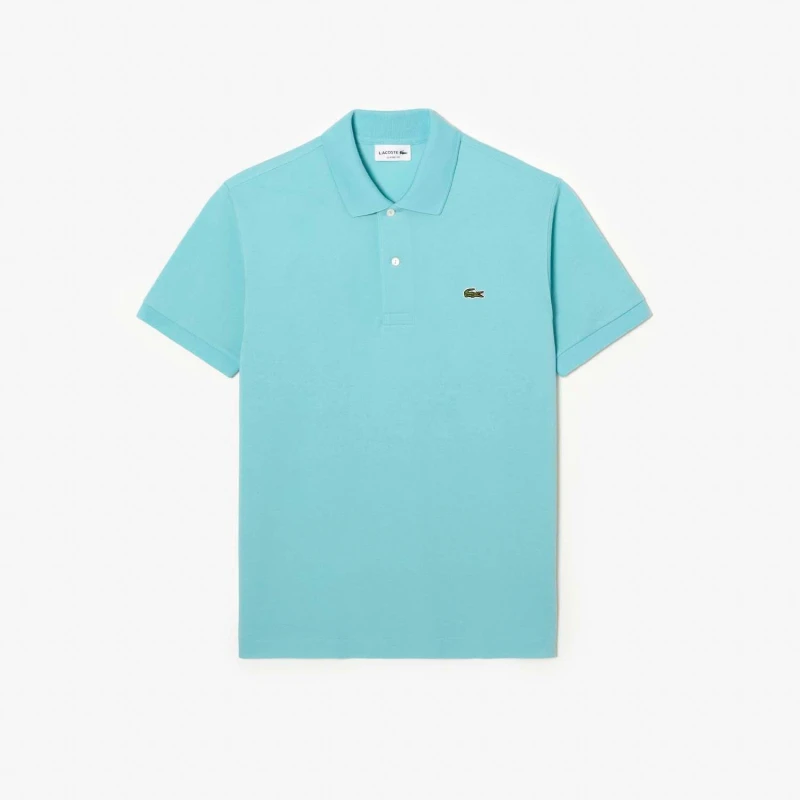 Image of Lacoste Classic Fit L.12.12 Original Piqu Polo Shirt Short Sleeve Polos XS Blue 29220218310