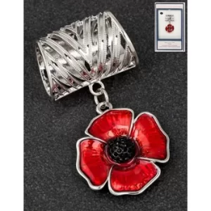 Image of Equilibrium Poppy Scarf Ring