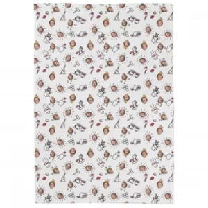 Image of Elf Buddy Faces Tea Towel