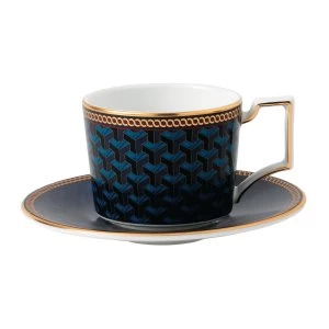 Image of Wedgwood Byzance Espresso Cup and Saucer Set