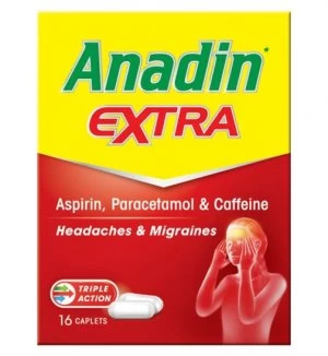 Image of Anadin Extra Caplets 16 Tablets