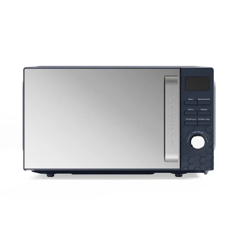 Image of Morphy Richards Cassini 20L 800W Digital Microwave in Dark Navy Size: Medium Dark Navy Unisex Medium