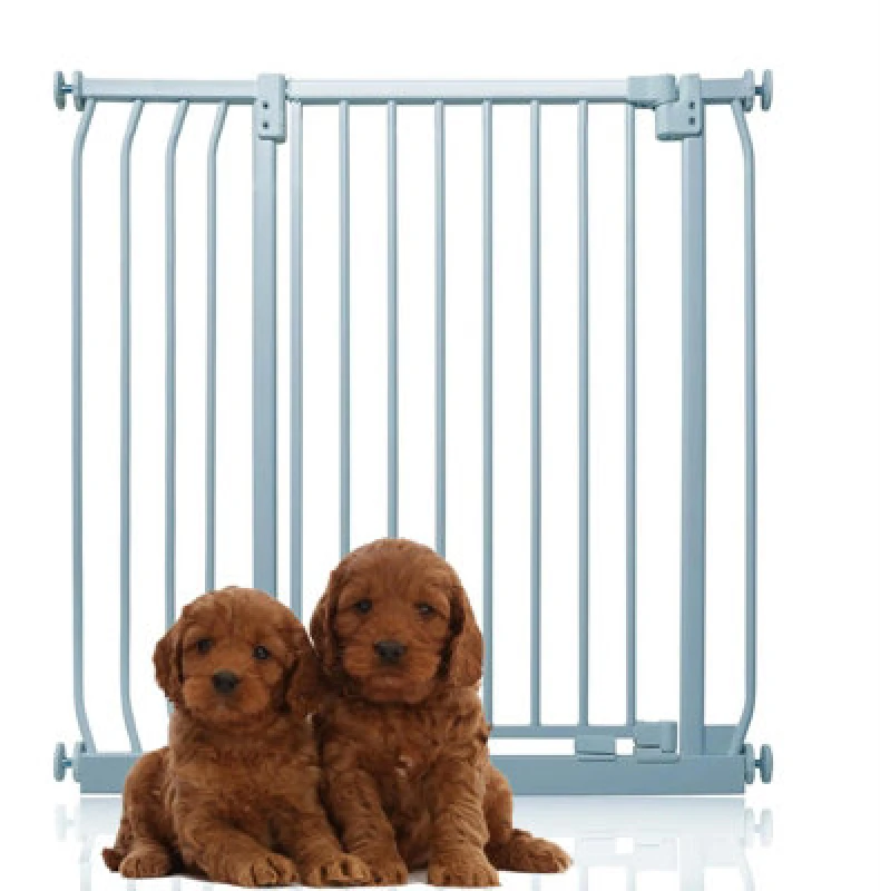 Image of Bettacare Extra Tall Elite Dog Gate, 89Cm - 98Cm, Matt Grey, Extra Tall 96.8Cm In Height, Pressure Fit Pet Gate