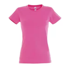 Image of SOLS Womens/Ladies Imperial Heavy Short Sleeve T-Shirt (XL) (Orchid Pink)