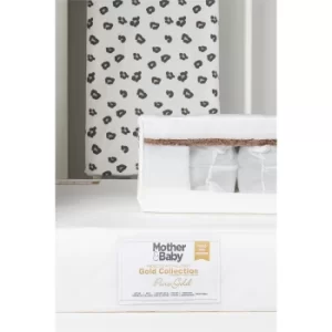 Image of Mother and Baby Pure Gold Anti Allergy Coir Pocket Sprung Cot Mattress