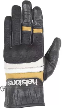 Image of Helstons Bull Air Summer Motorcycle Gloves, black-yellow, Size 2XL, black-yellow, Size 2XL